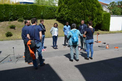 Inauguration des installations de l&#039;OIEau - Atelier sur la détection de fuites