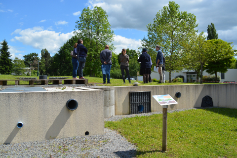 Inauguration des installations de l'OIEau - Atelier/Parcours libre de la plateforme "eau pluviale"